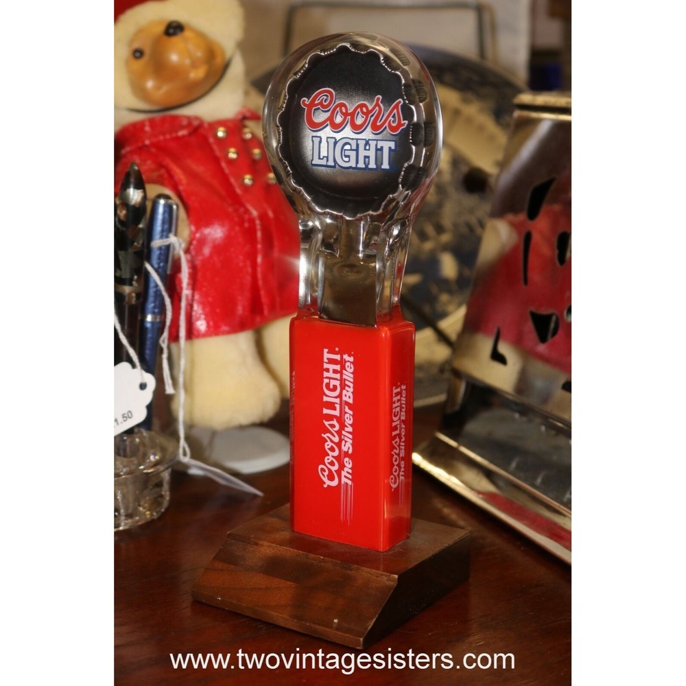 Coors Light The Silver Bullet Bottle Opener Beer Tap